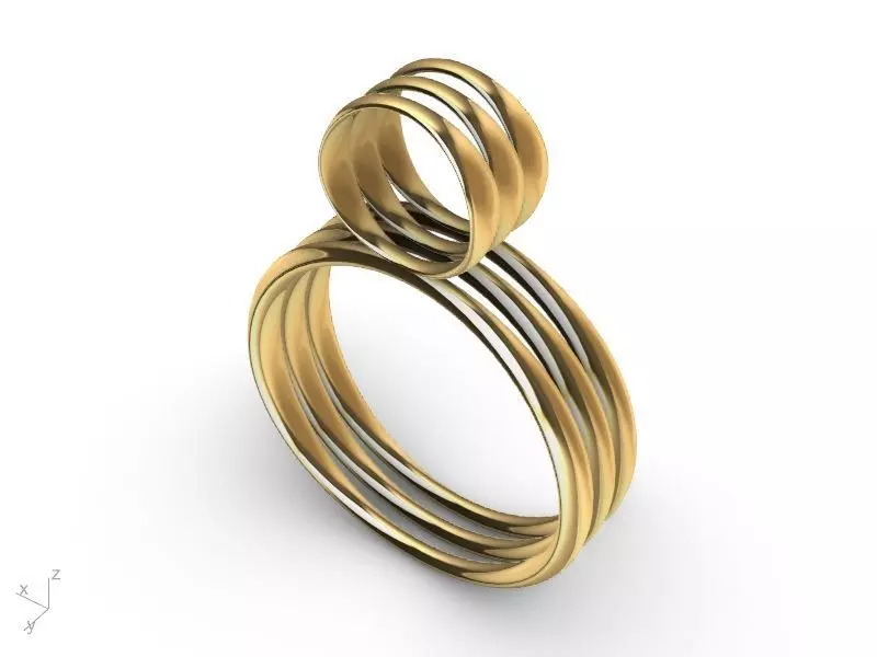 rings ring stl verified 3D print model_0