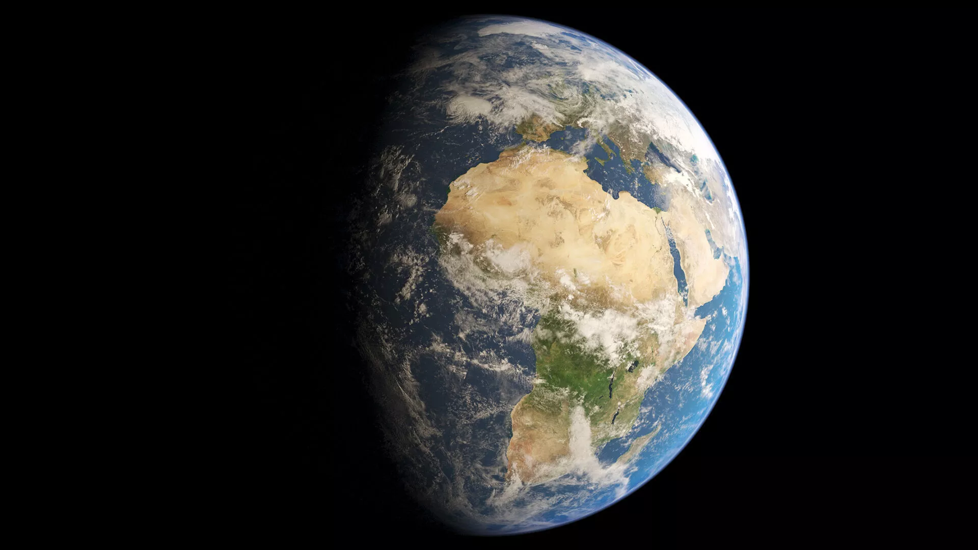 Earth planet 3D model