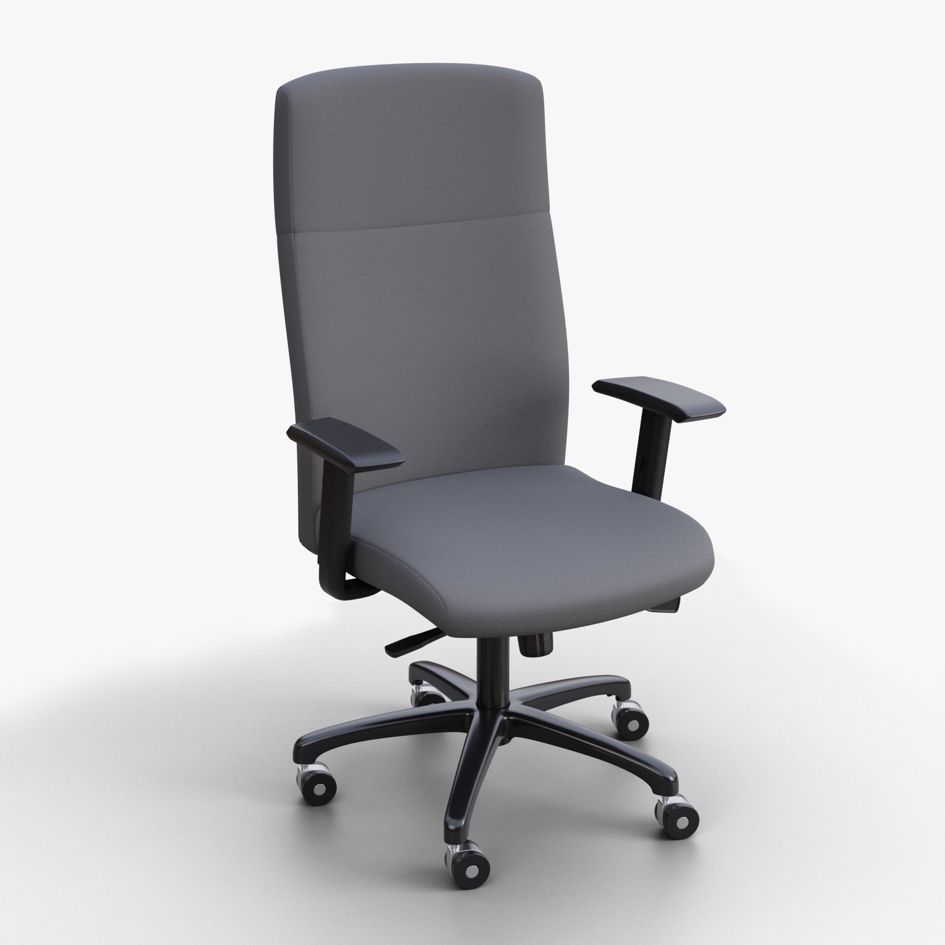 Office chair 3D model_6