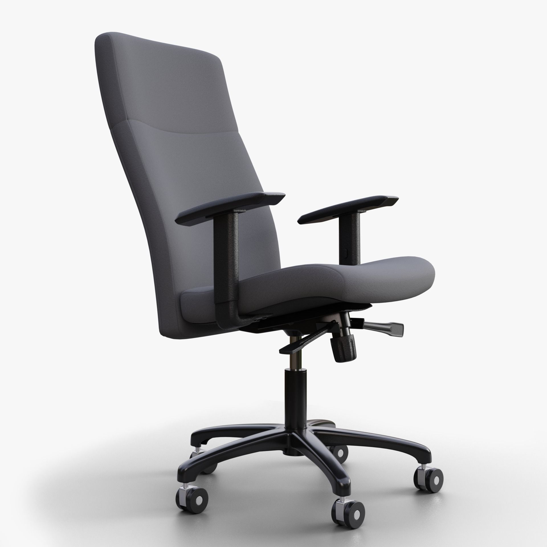 Office chair 3D model_5