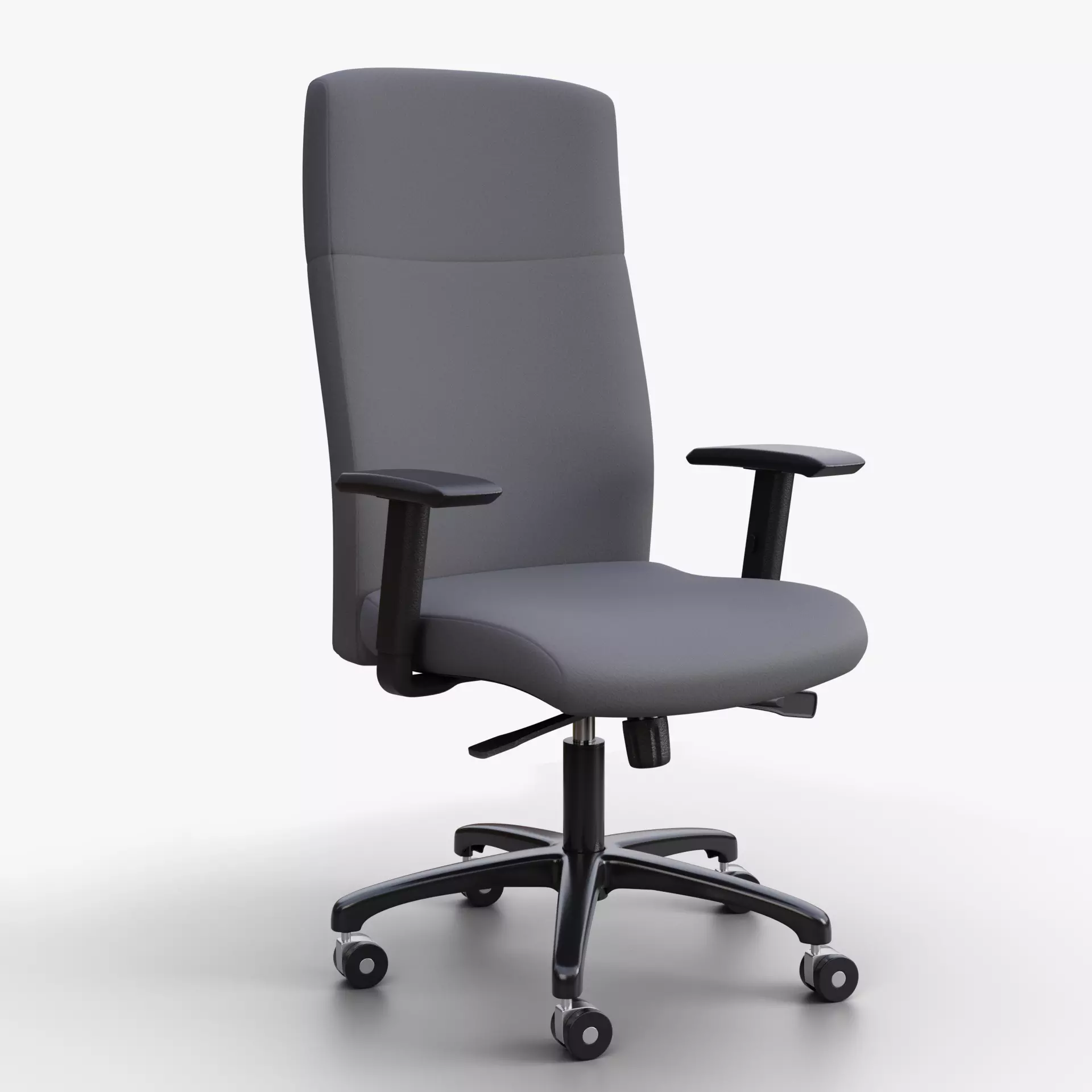 Office chair 3D model_0