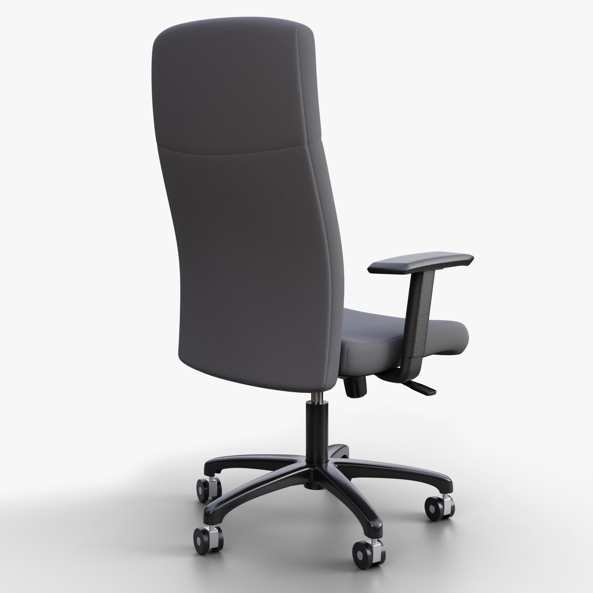 Office chair 3D model_2