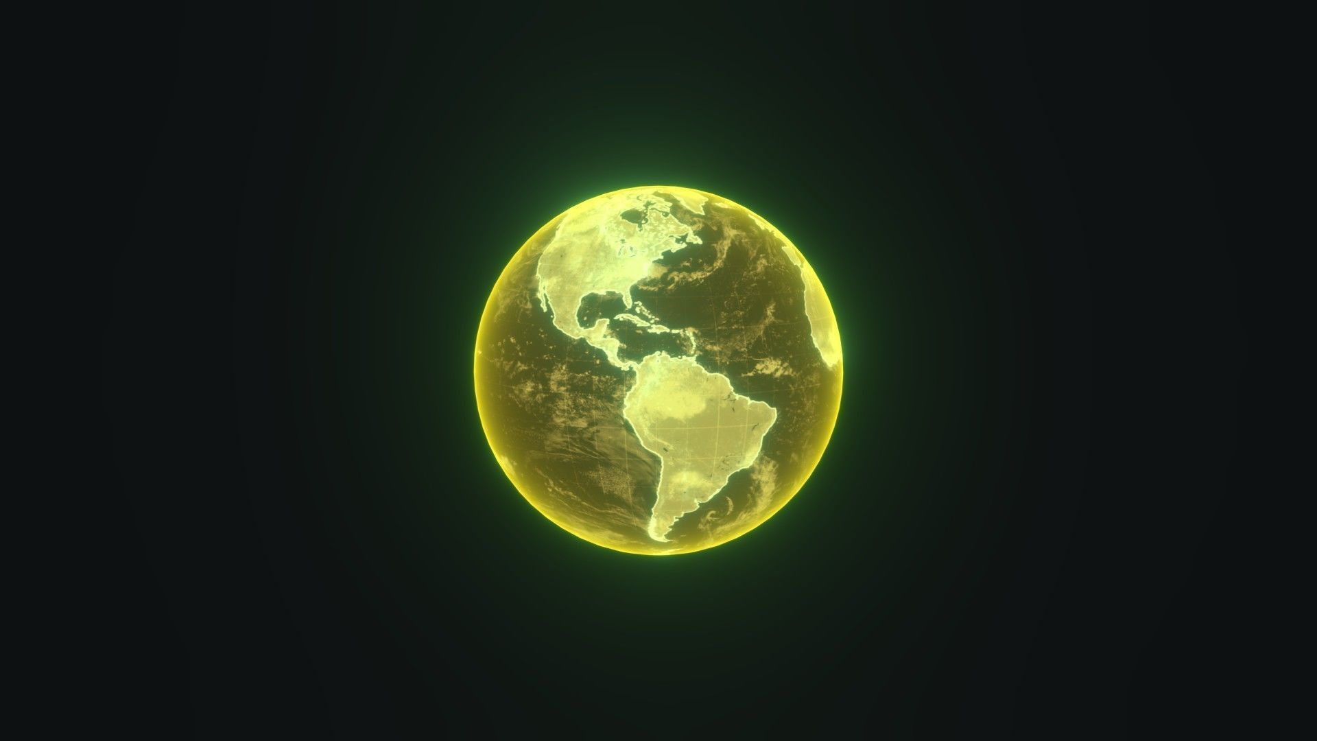 Planet Earth Hologram 6 Variations Sci-Fi 3D Model Low-poly 3D model_29