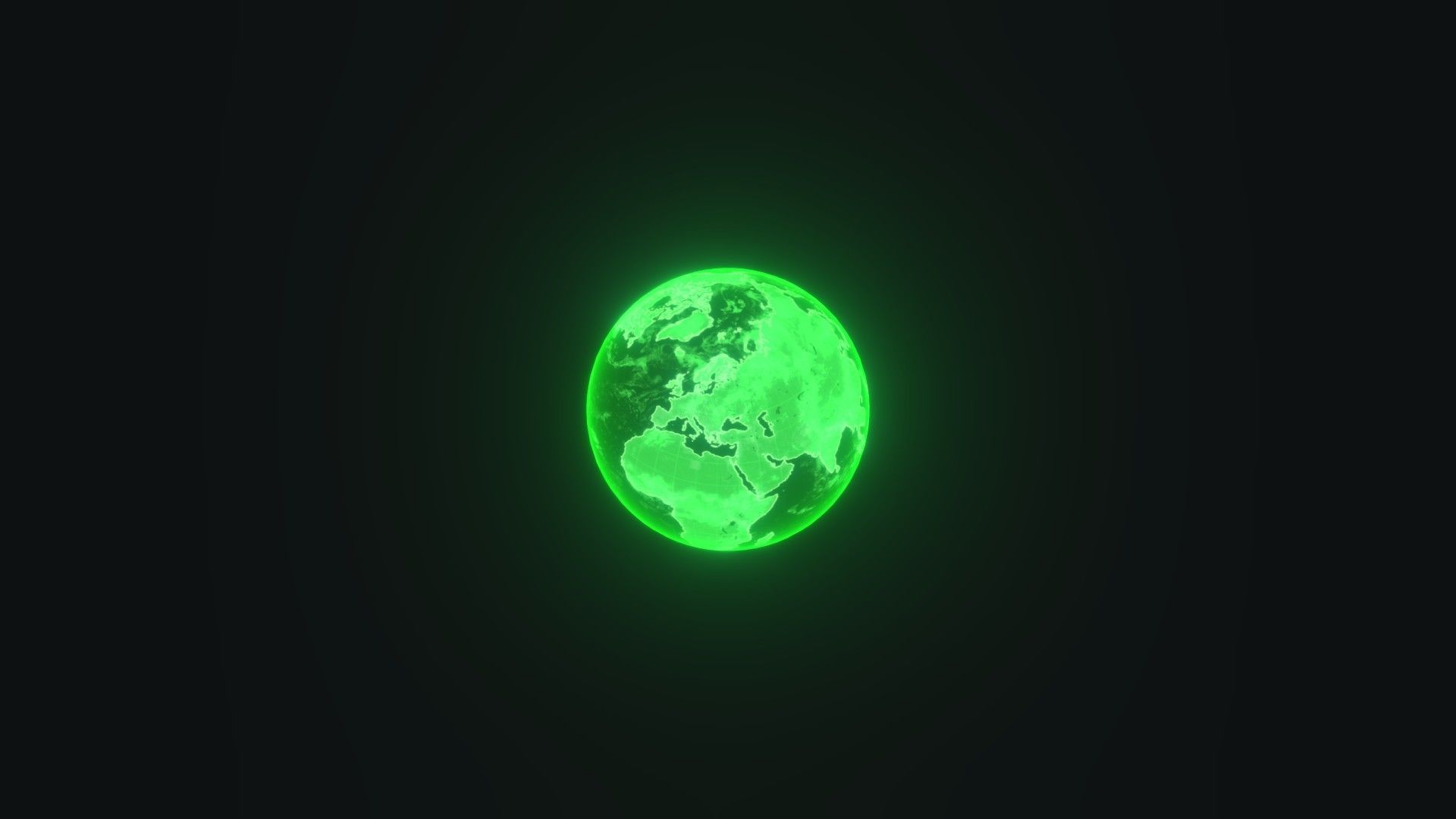 Planet Earth Hologram 6 Variations Sci-Fi 3D Model Low-poly 3D model_16