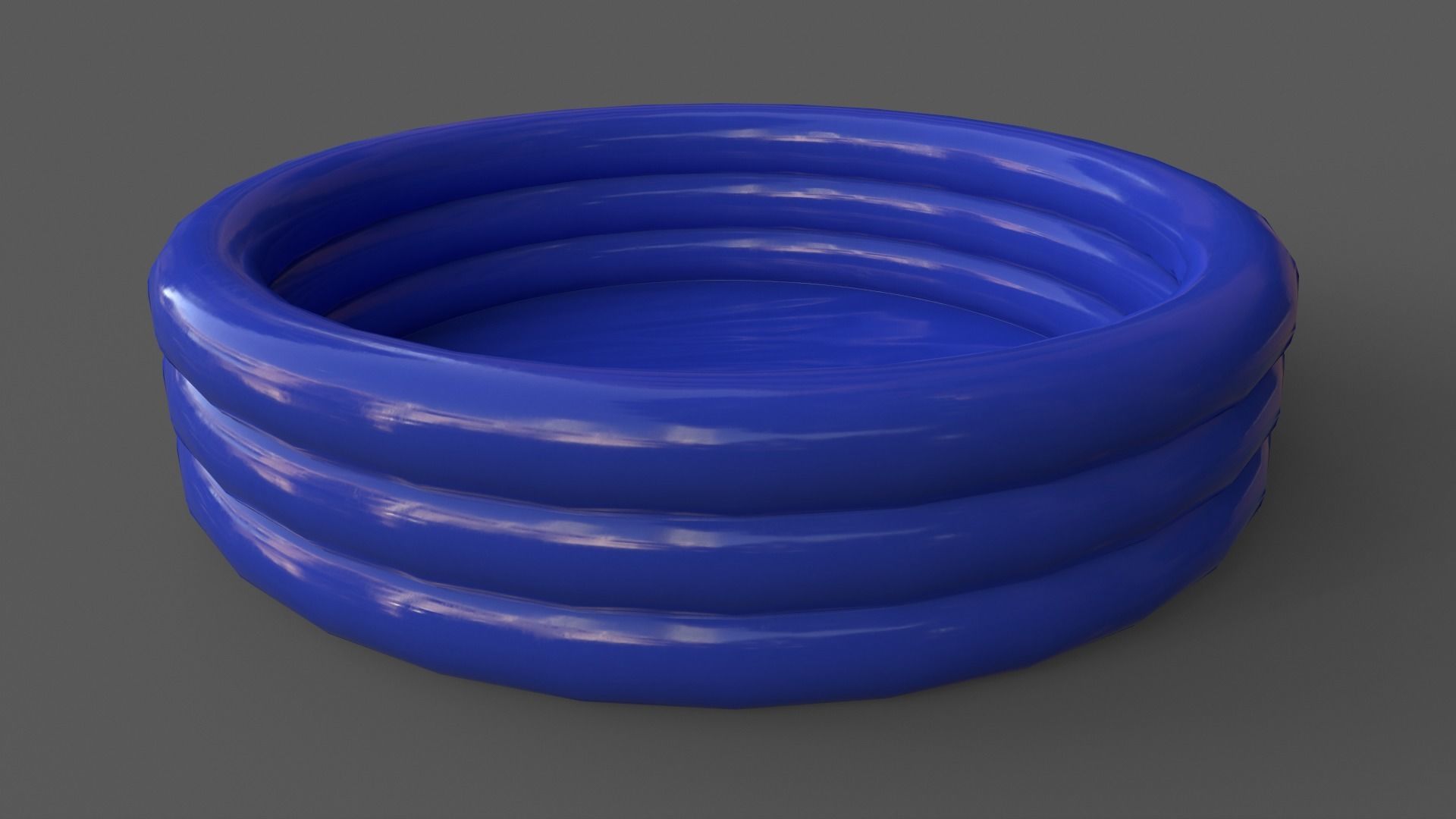 PBR Beach Ball and Inflatable Swimming Pool Low-poly 3D model_42