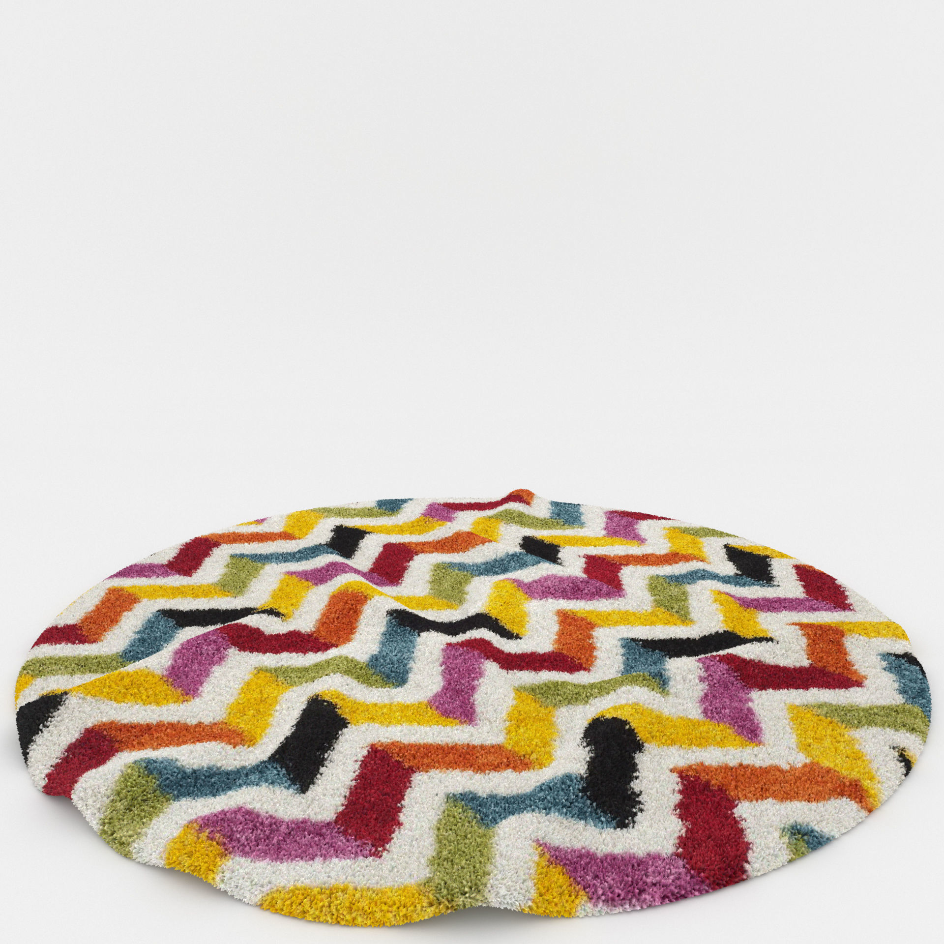 Rugs No 641 Low-poly 3D model_7