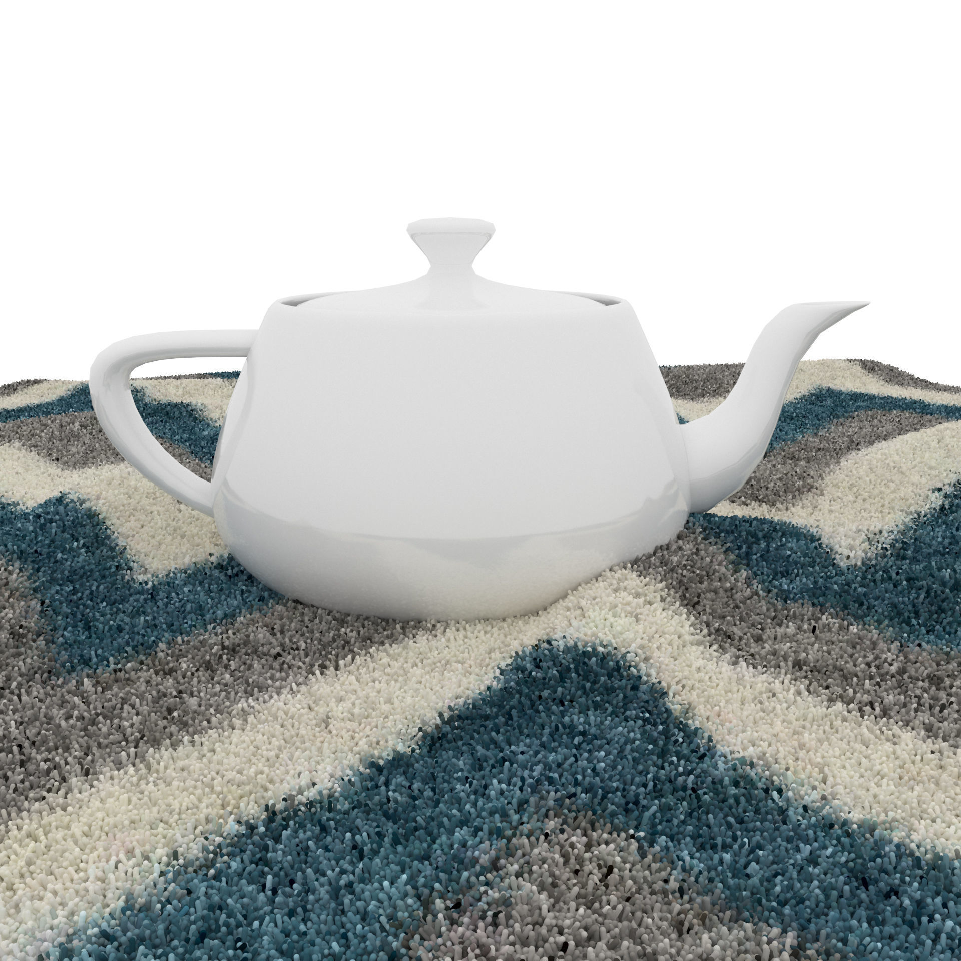 Rugs No 641 Low-poly 3D model_8