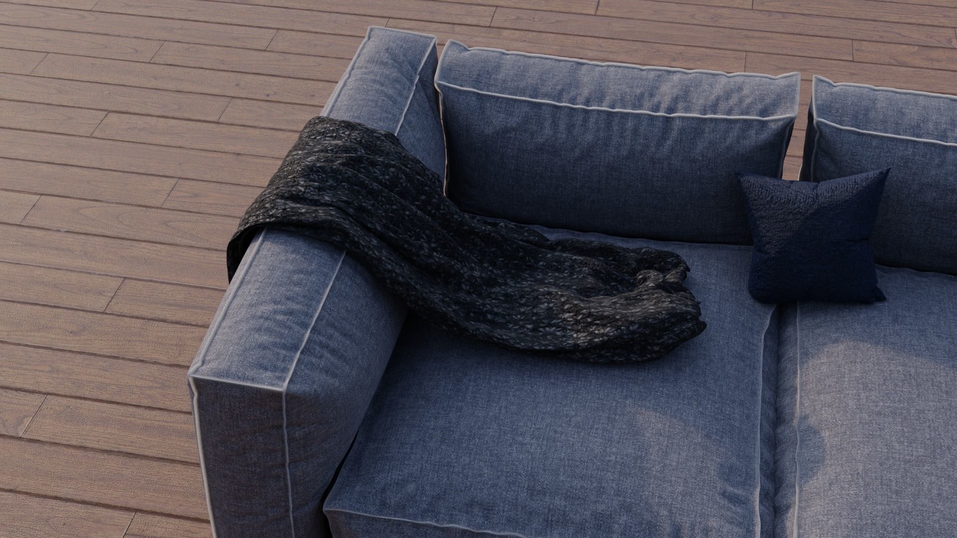 Sofa interioir 3D model_2