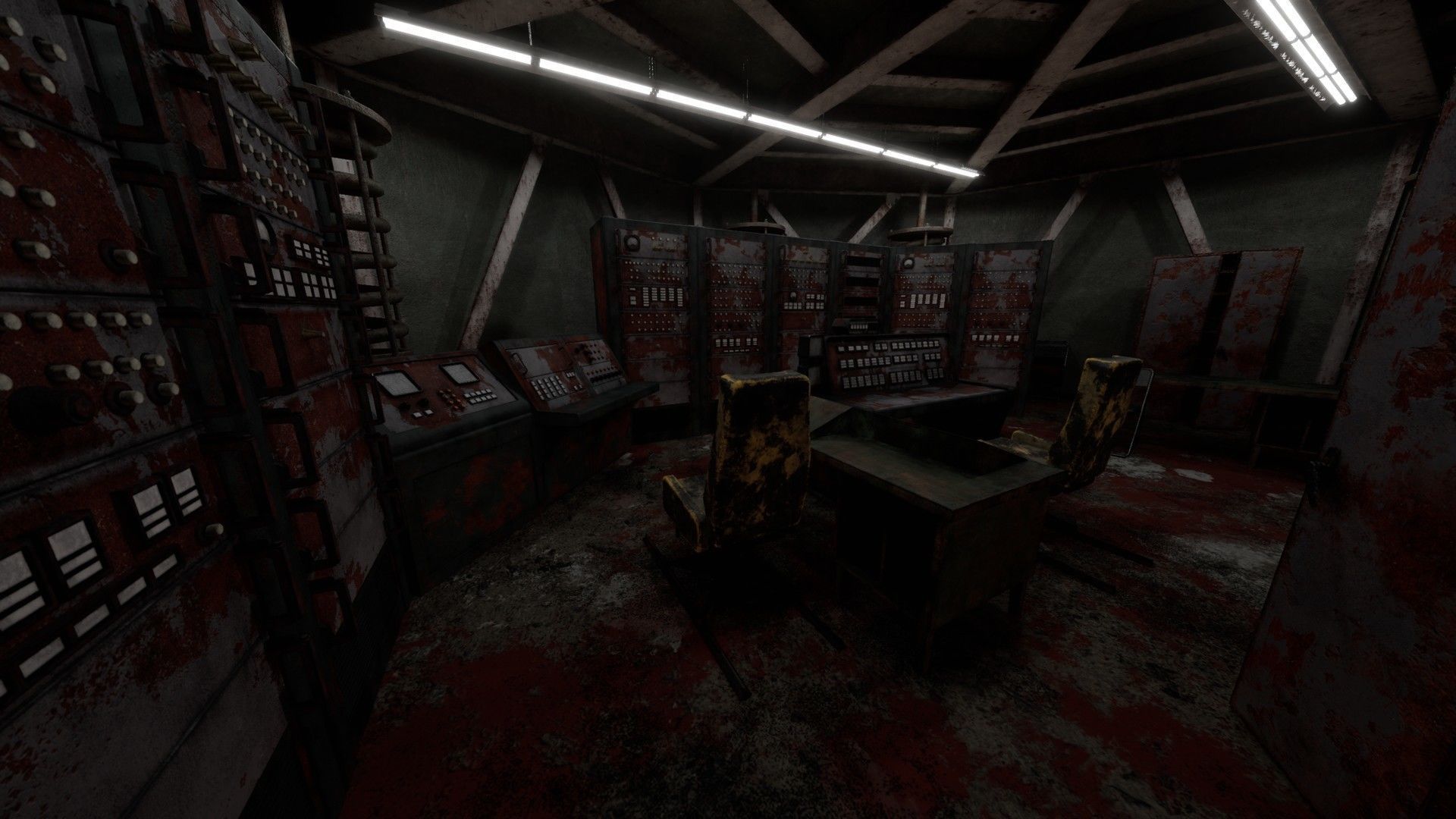 Nuclear Missile Launch Bunker - Environment Low-poly 3D model_21