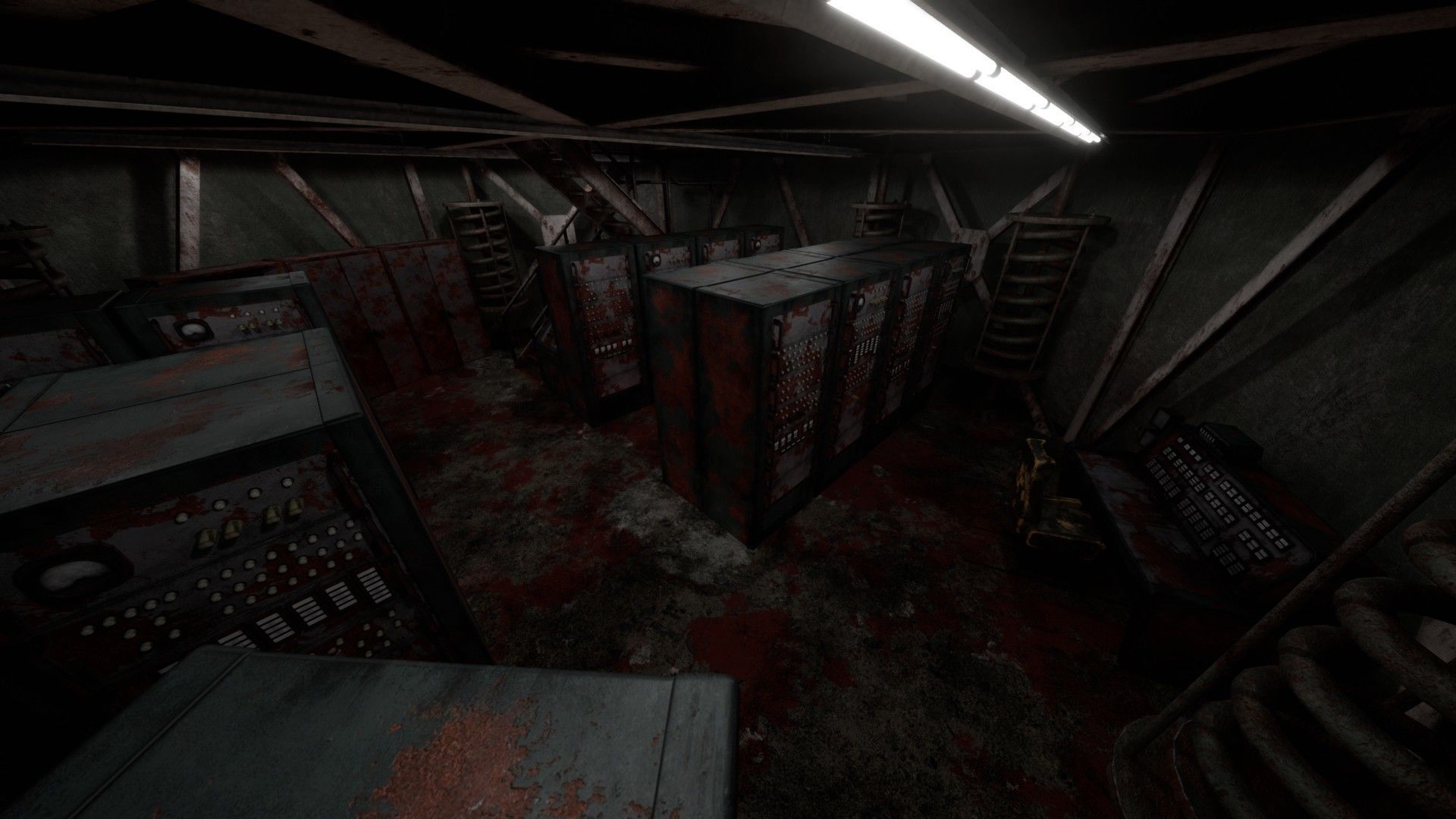 Nuclear Missile Launch Bunker - Environment Low-poly 3D model_24