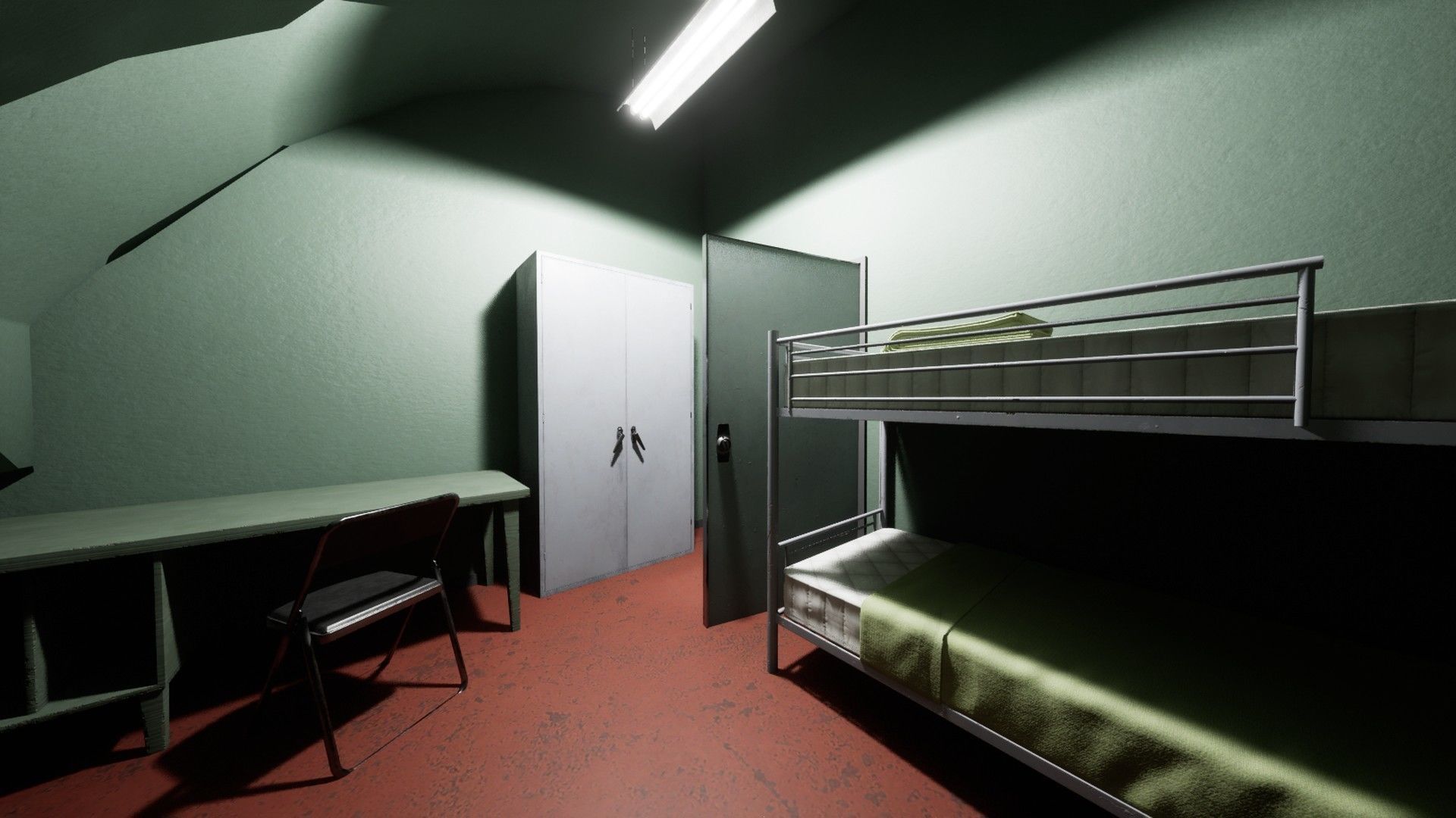 Nuclear Missile Launch Bunker - Environment Low-poly 3D model_17