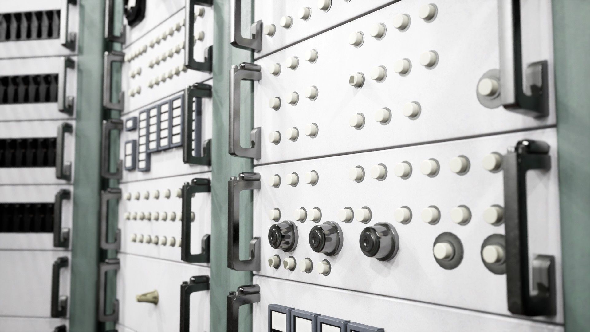 Nuclear Missile Launch Bunker - Environment Low-poly 3D model_6