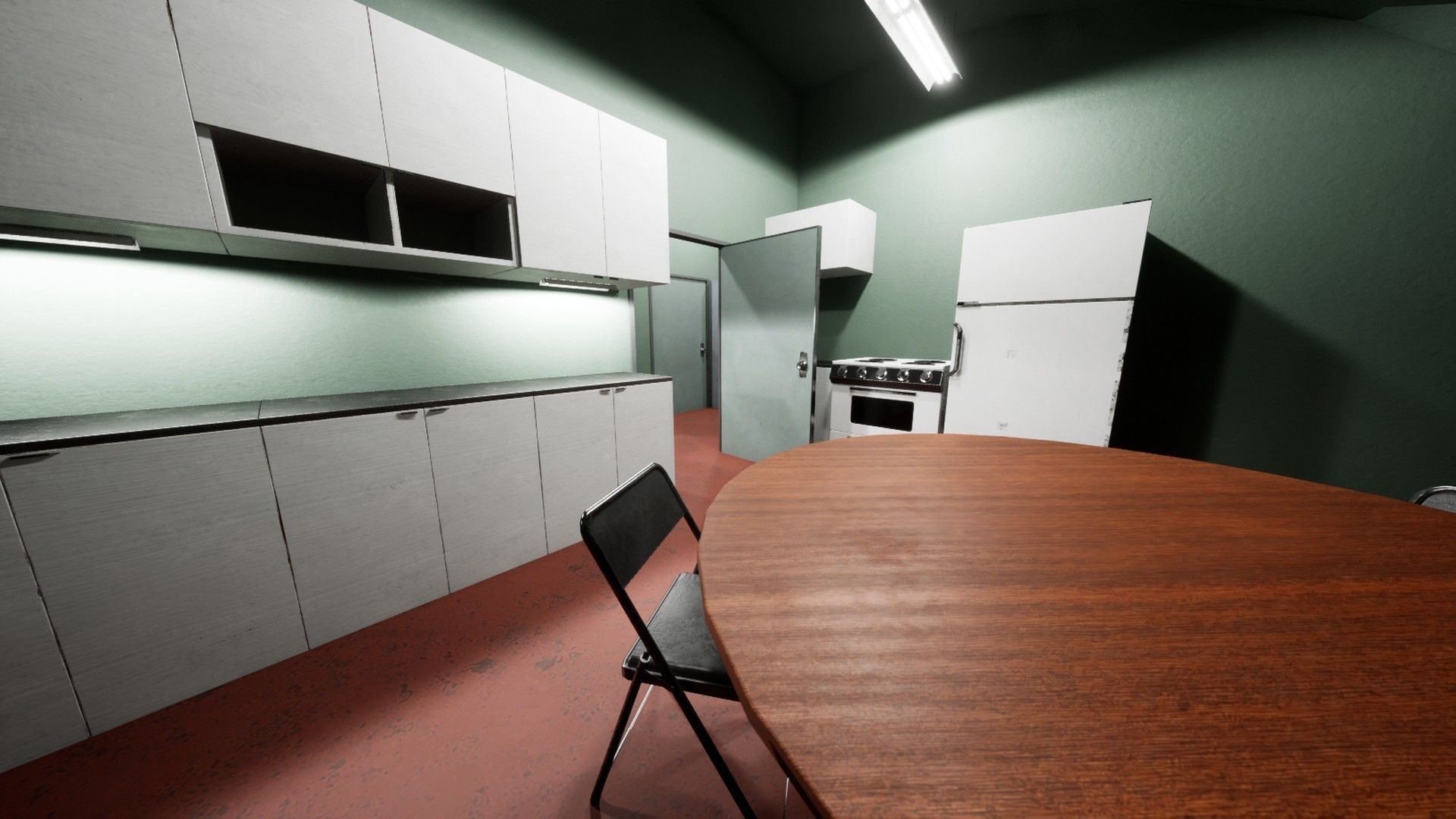 Nuclear Missile Launch Bunker - Environment Low-poly 3D model_7