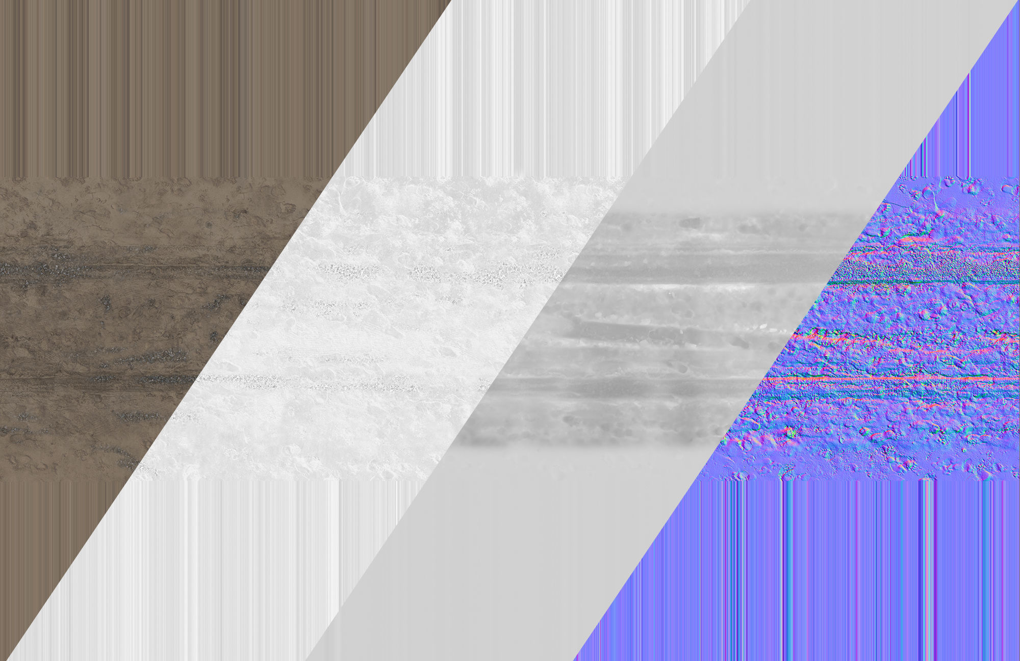 Sand Dirt road Off road 3D model_7