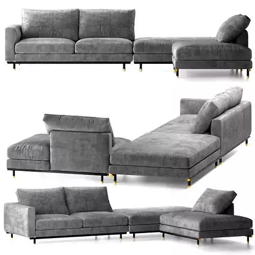 Ulivi Salotti ETIENNE SECTIONAL SOFA