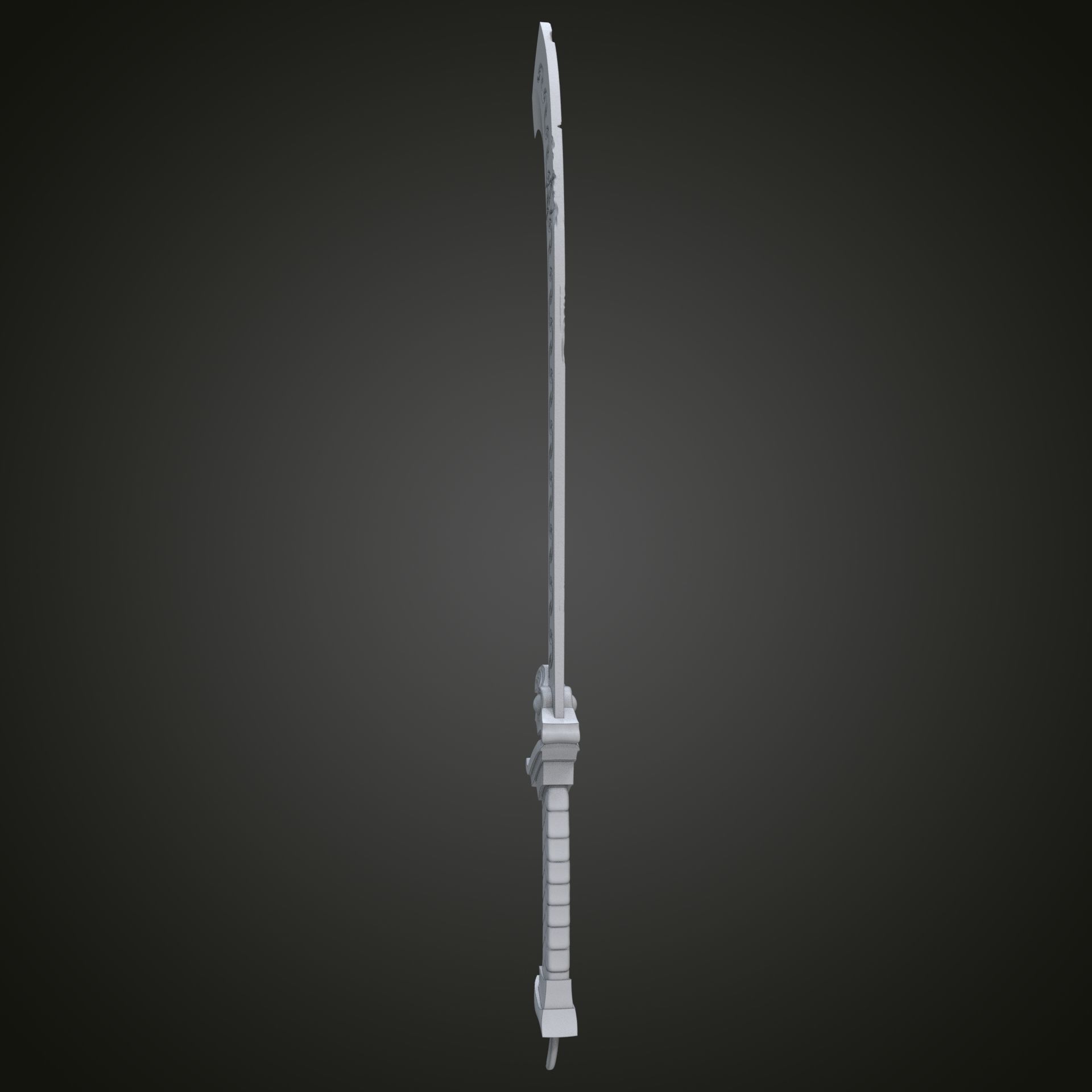 Shadow Scale sword 3D print model_9