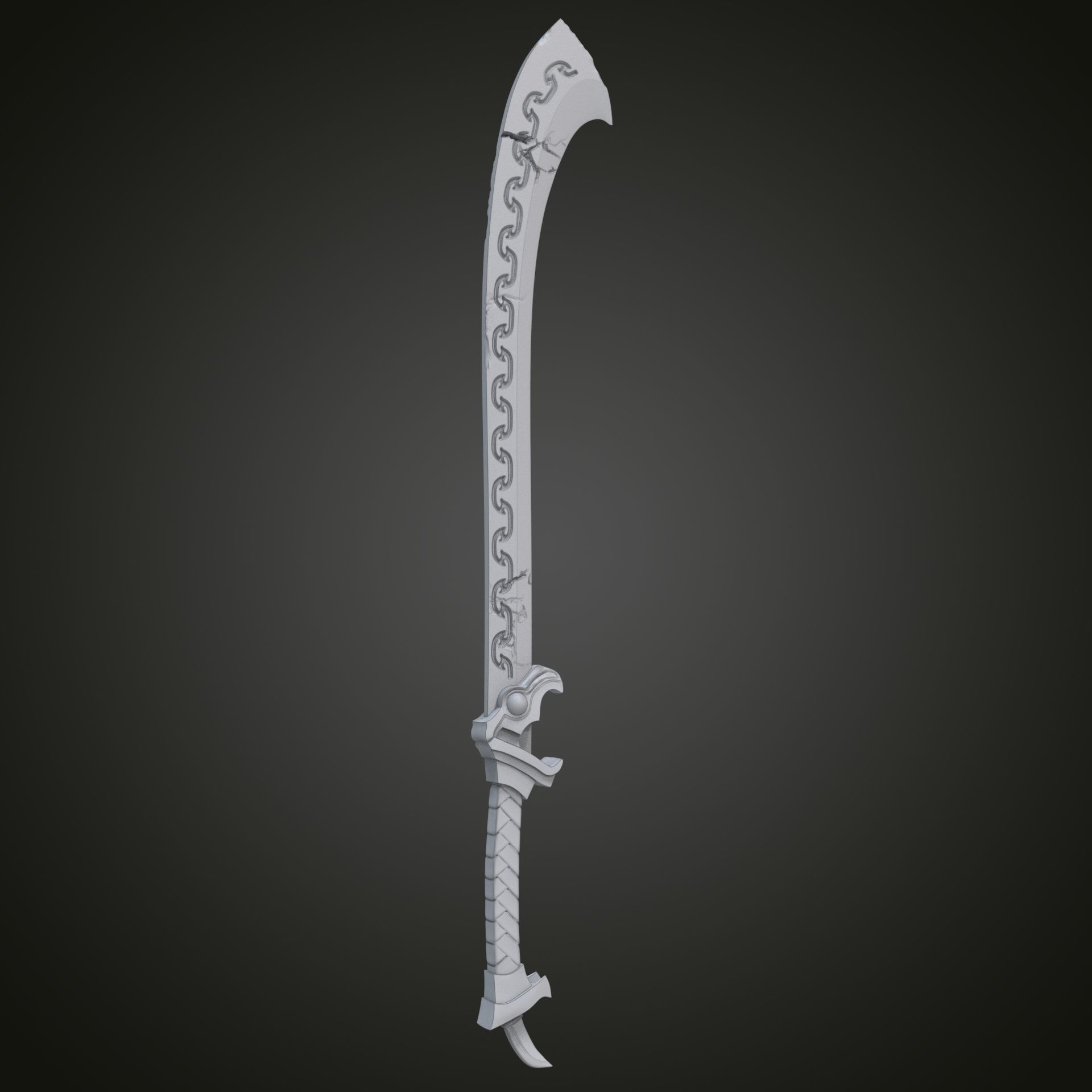 Shadow Scale sword 3D print model_15