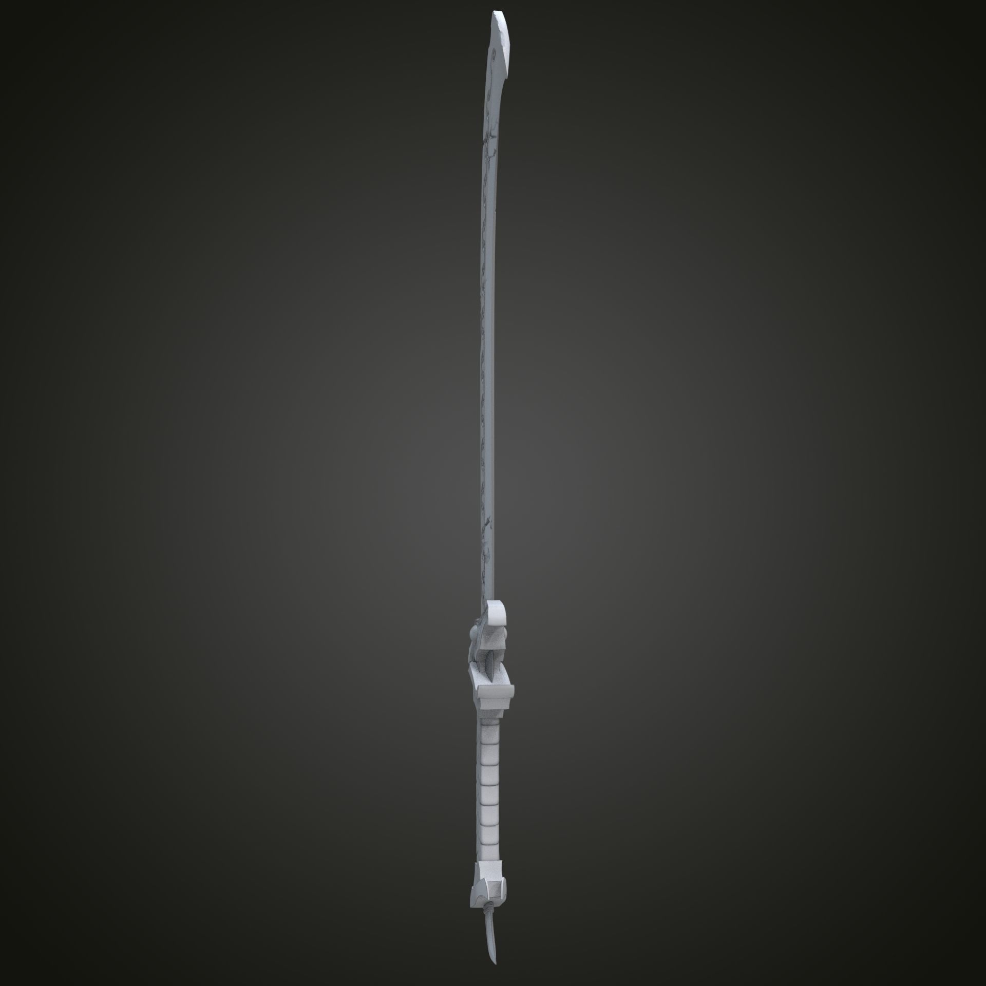 Shadow Scale sword 3D print model_21