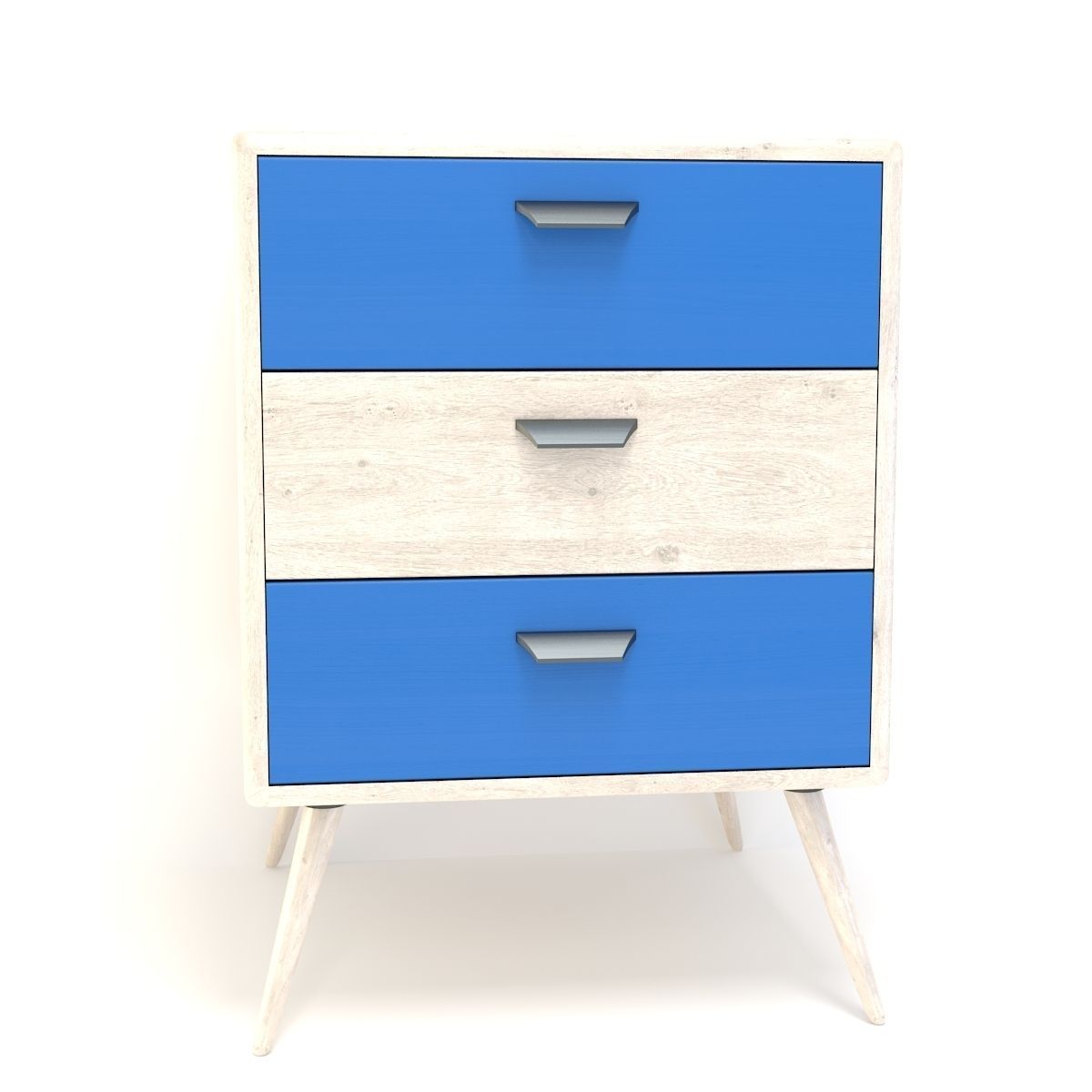 Retro Cupboard 3D model_5