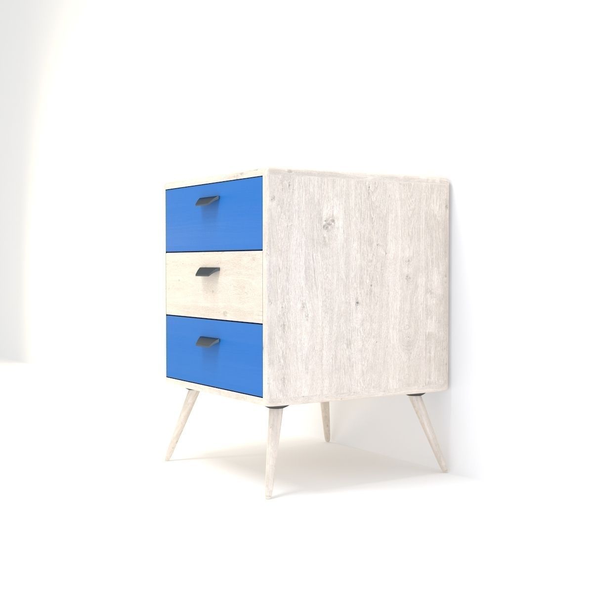 Retro Cupboard 3D model_4