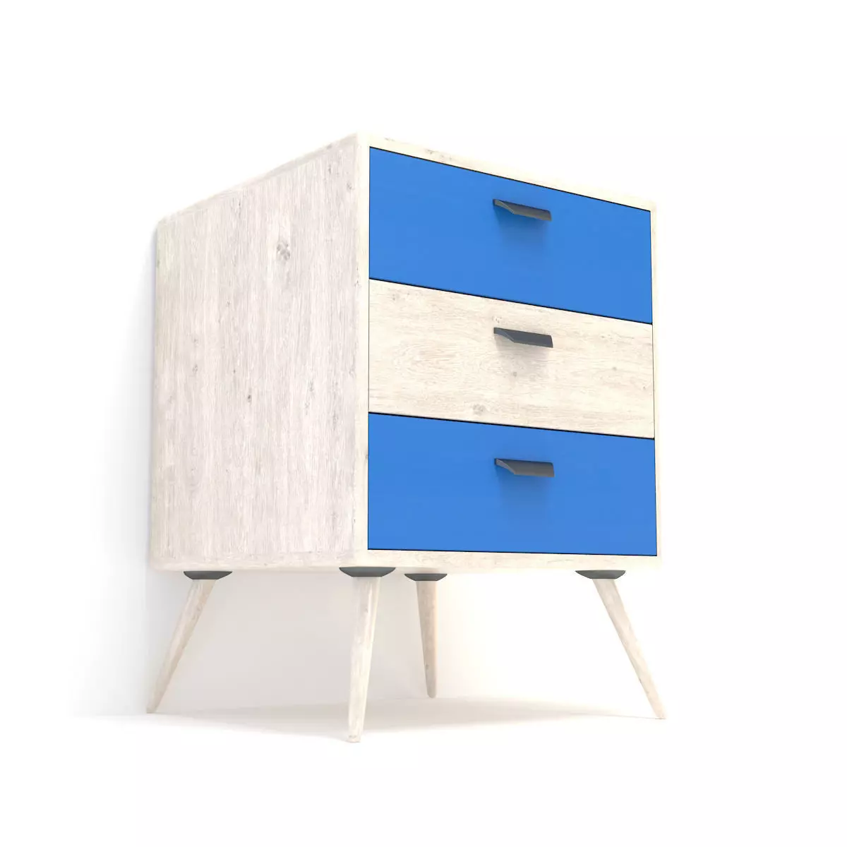 Retro Cupboard 3D model_0