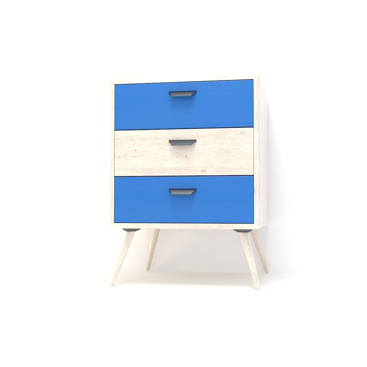 Retro Cupboard 3D model_1