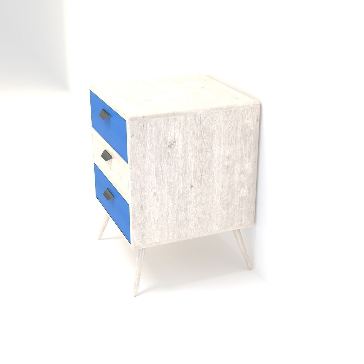 Retro Cupboard 3D model_2