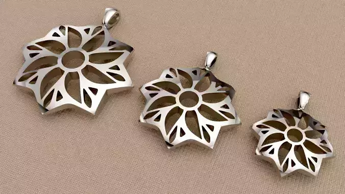 Pendant 09 3D print model