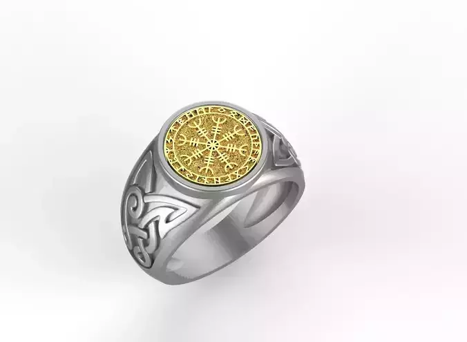 celtic compass ring
