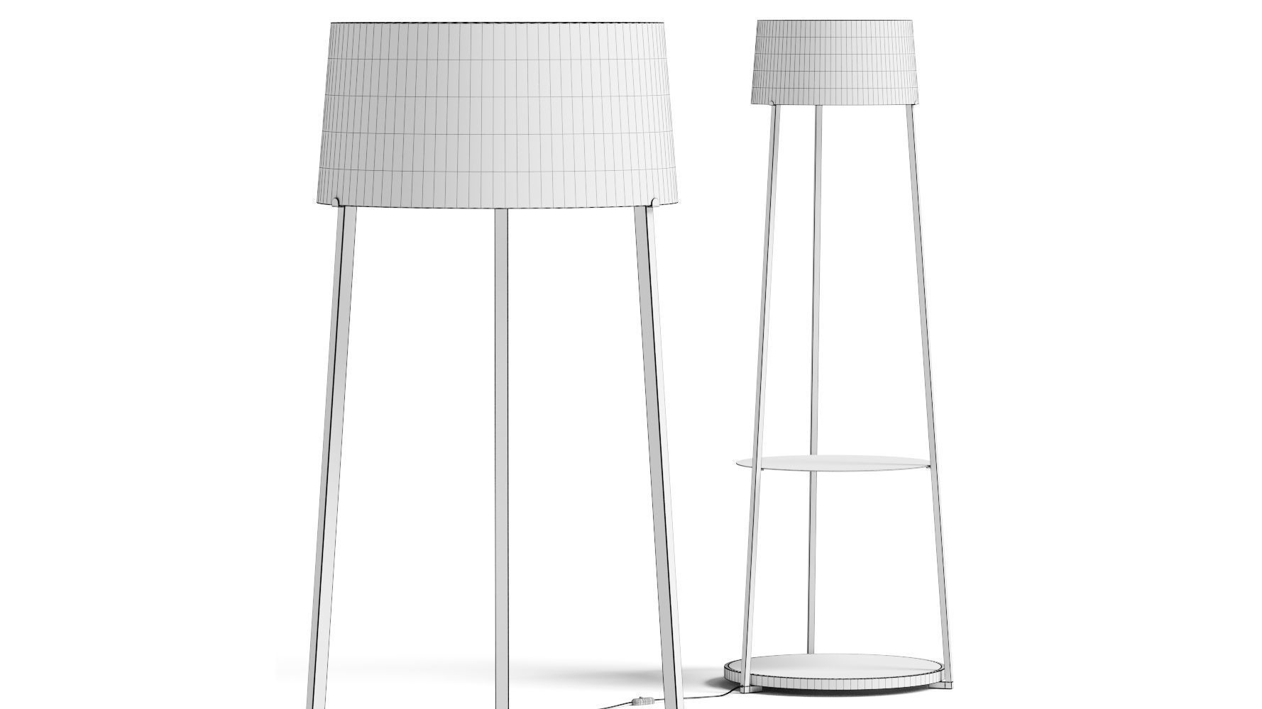 Italamp Antea Floor Lamp 3D model_2