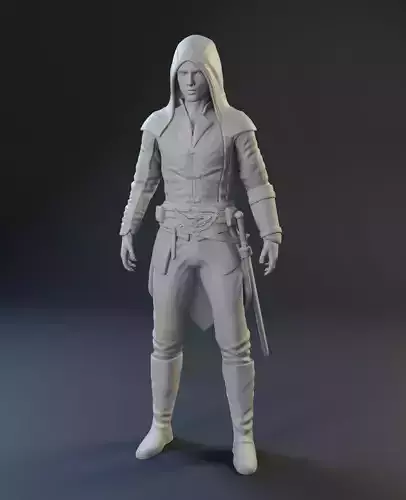 Model inspired by Assassins Creed game