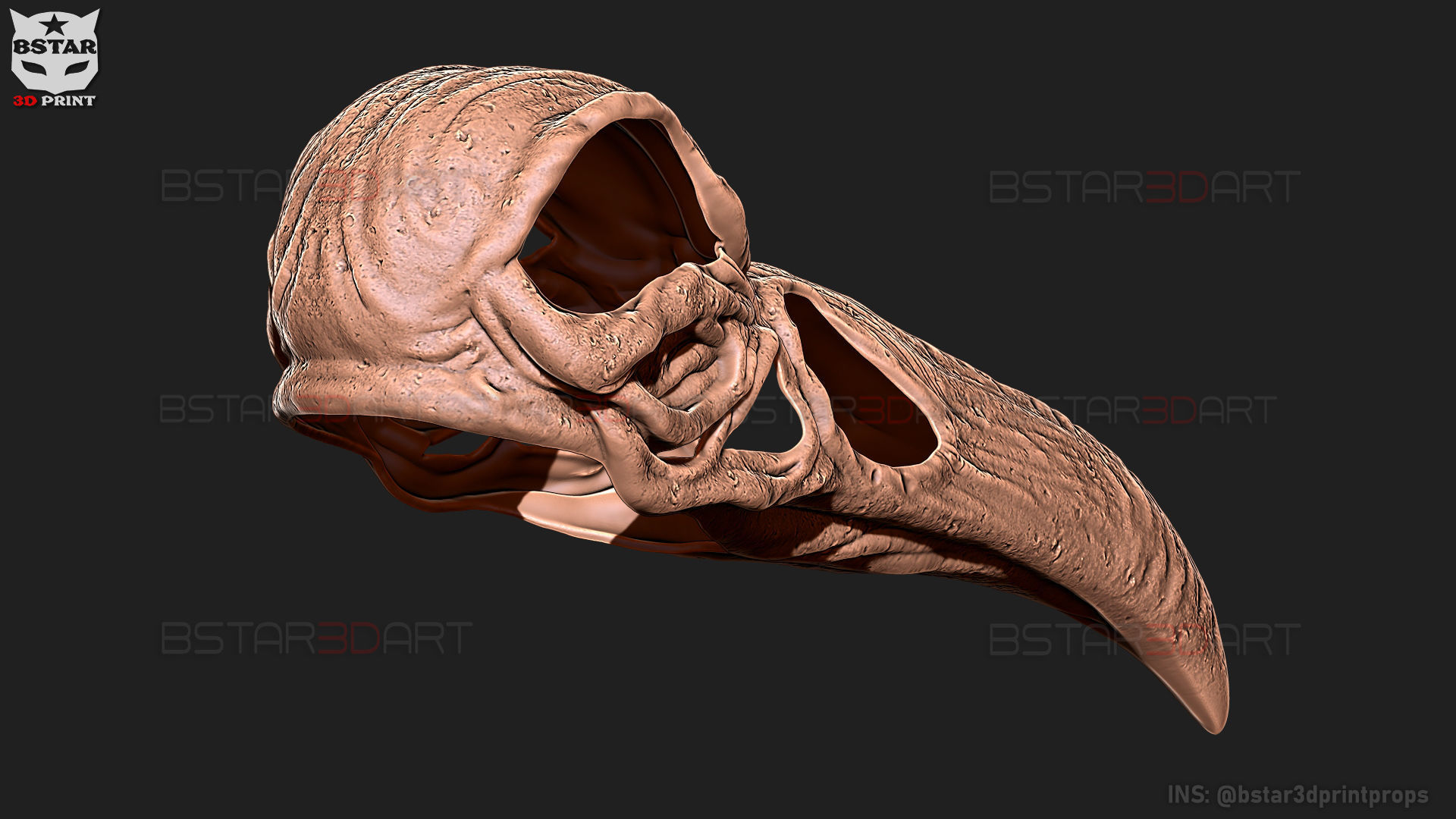 The KhonShu Mask -  Moon Knight Marvel 3D print model_23