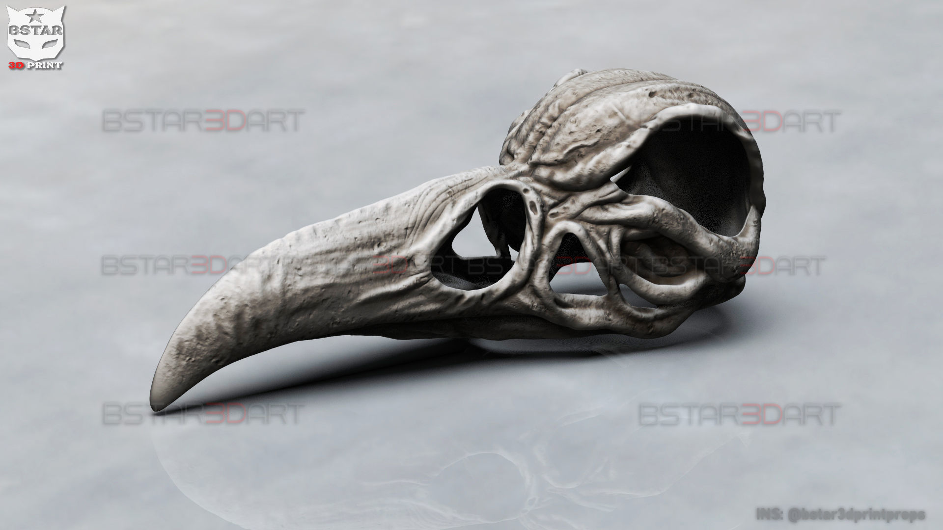 The KhonShu Mask -  Moon Knight Marvel 3D print model_31