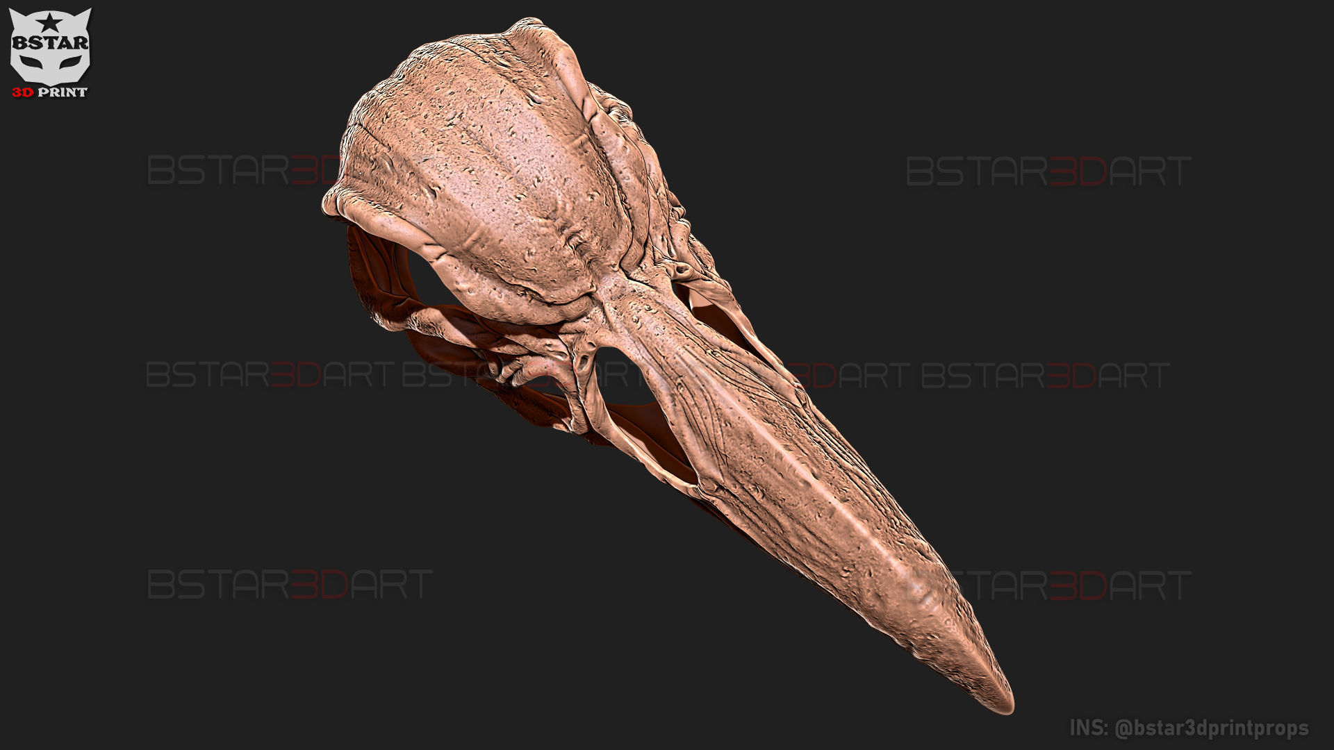 The KhonShu Mask -  Moon Knight Marvel 3D print model_26