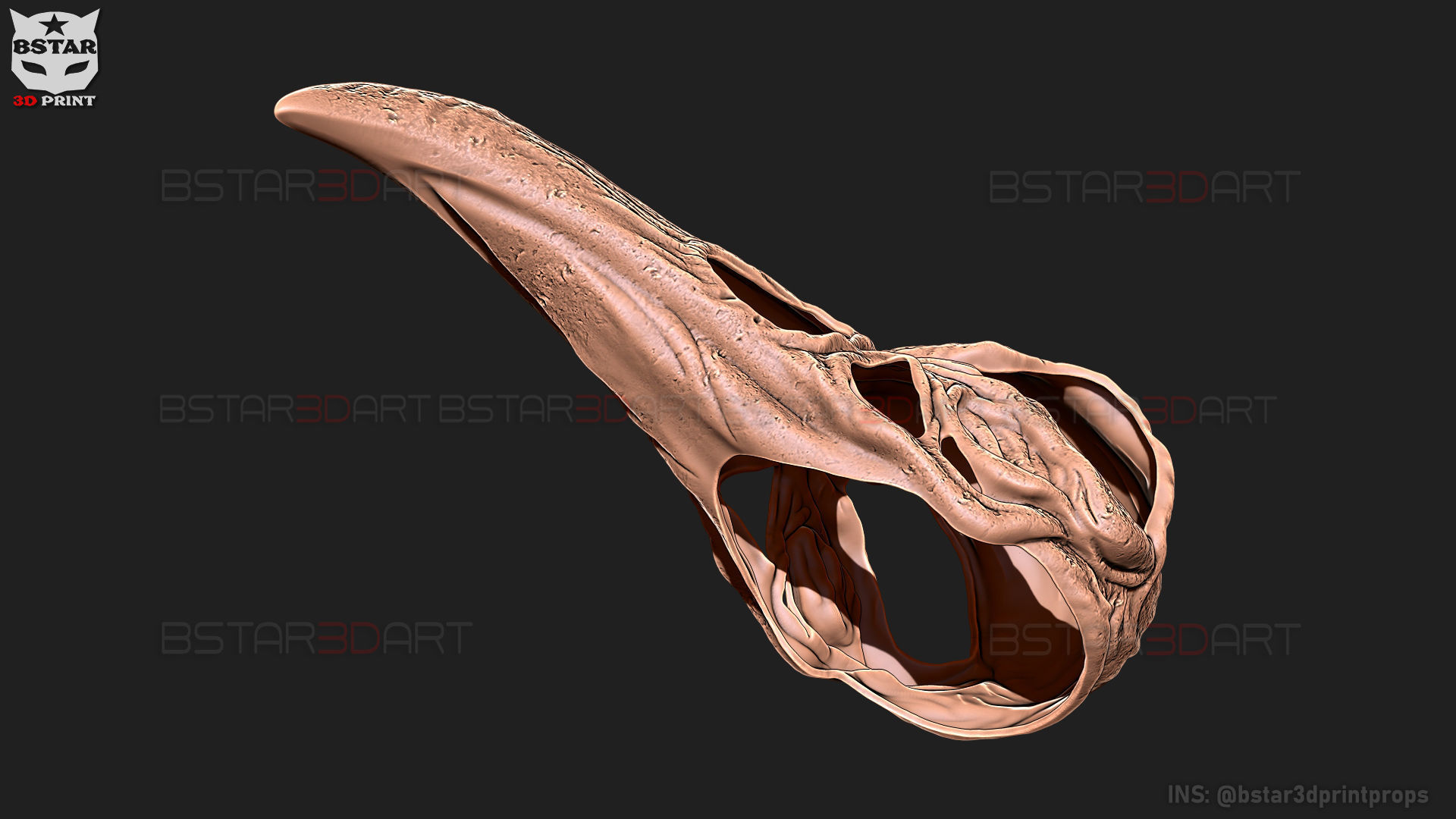 The KhonShu Mask -  Moon Knight Marvel 3D print model_25