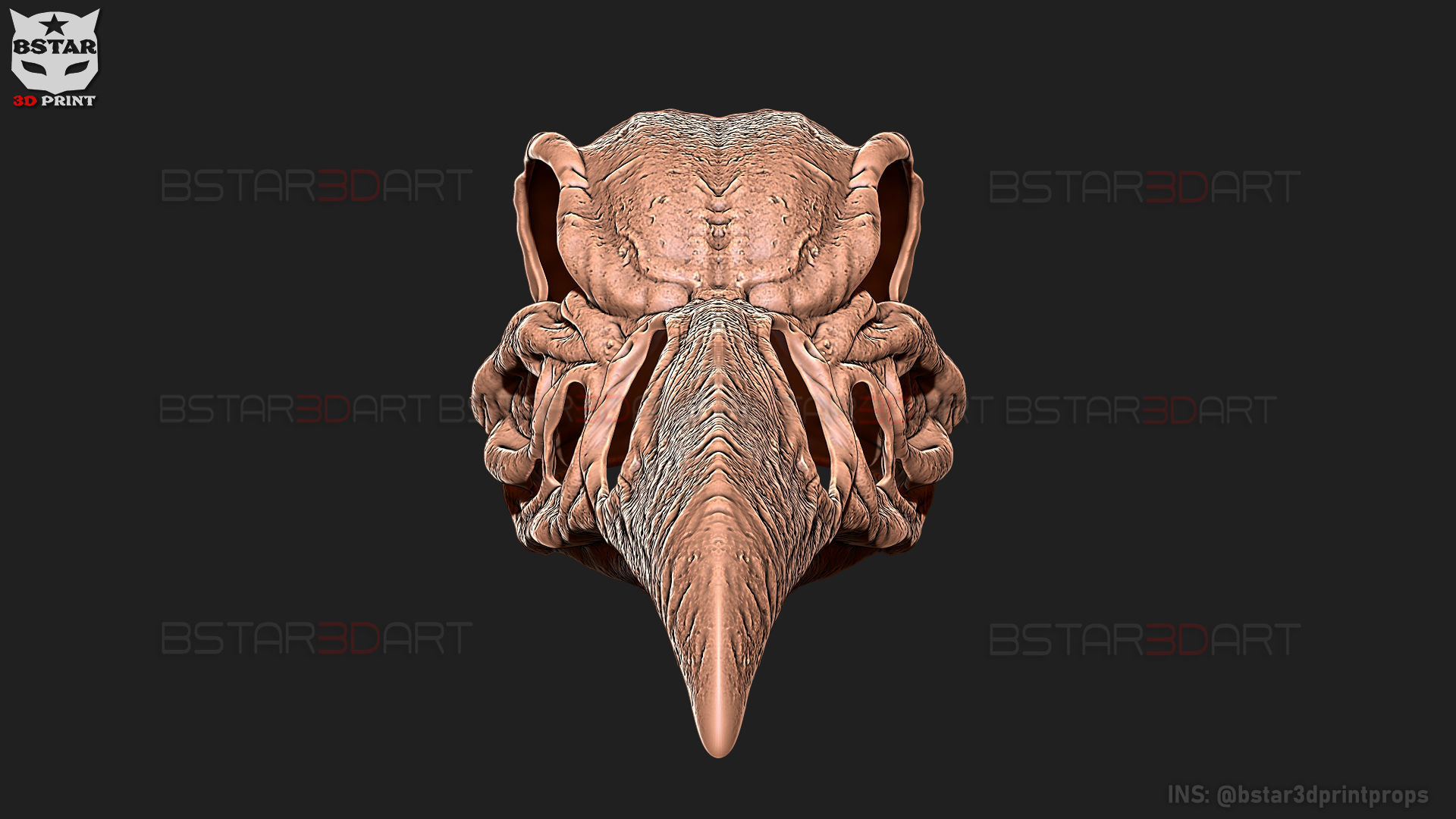 The KhonShu Mask -  Moon Knight Marvel 3D print model_18