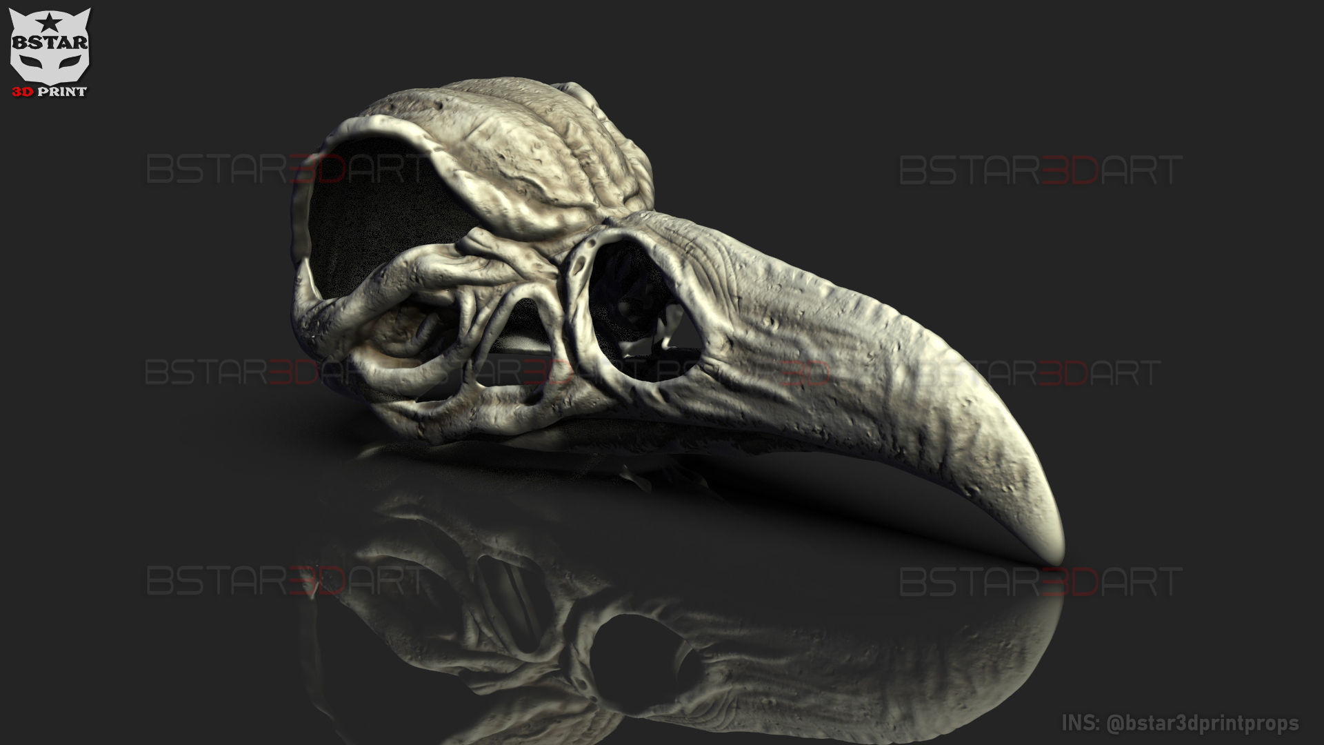 The KhonShu Mask -  Moon Knight Marvel 3D print model_16