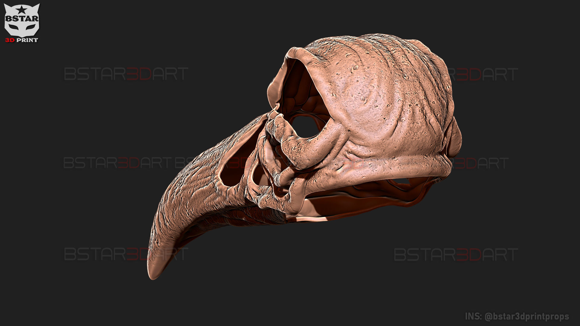 The KhonShu Mask -  Moon Knight Marvel 3D print model_21