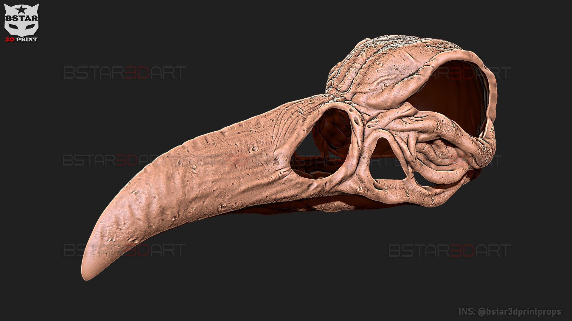 The KhonShu Mask -  Moon Knight Marvel 3D print model_19