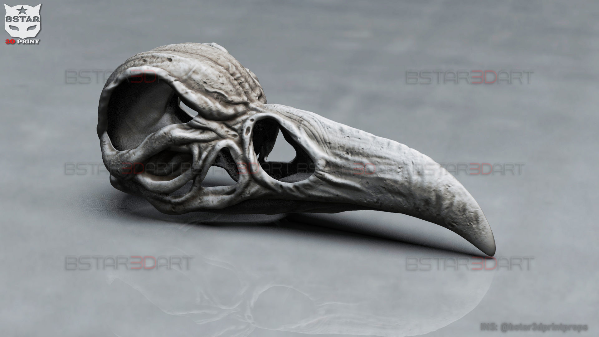 The KhonShu Mask -  Moon Knight Marvel 3D print model_30