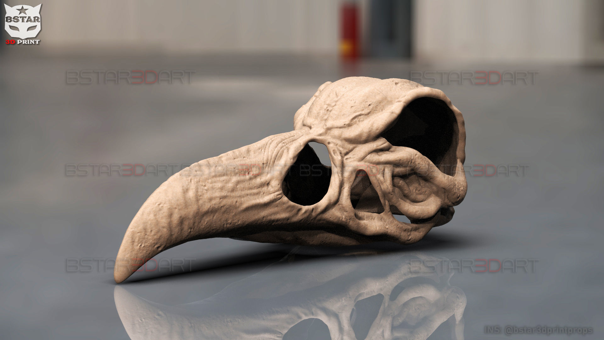 The KhonShu Mask -  Moon Knight Marvel 3D print model_32