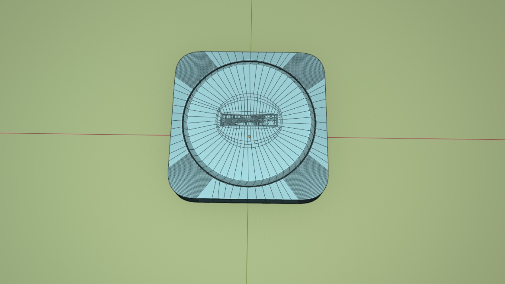 Mac mini 2023 with keyboard mouse 3D model_19