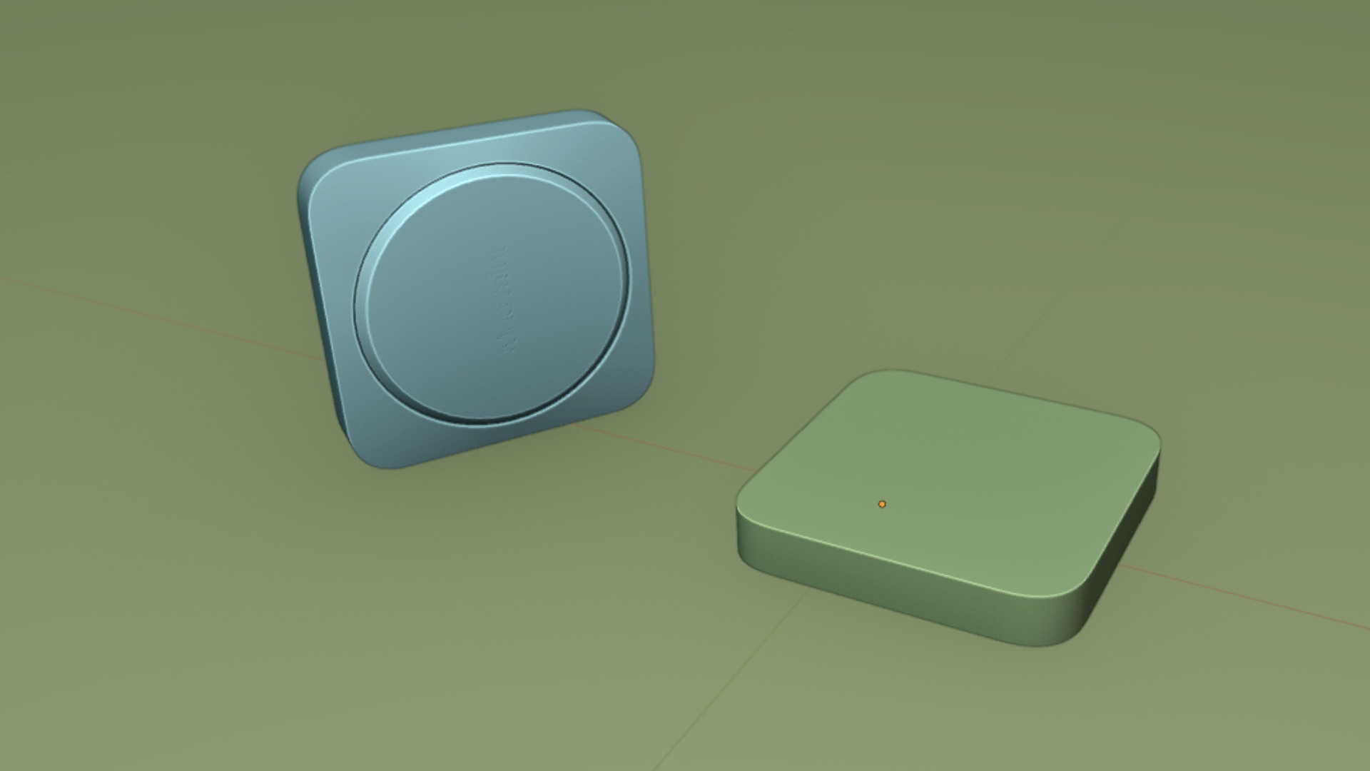 Mac mini 2023 with keyboard mouse 3D model_20