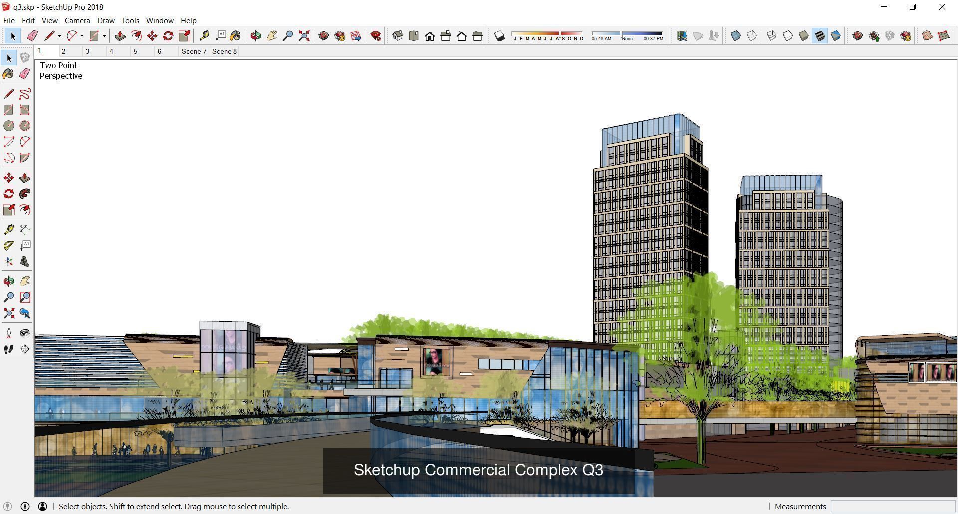 Collection 95 Sketchup Commercial Complex _200
