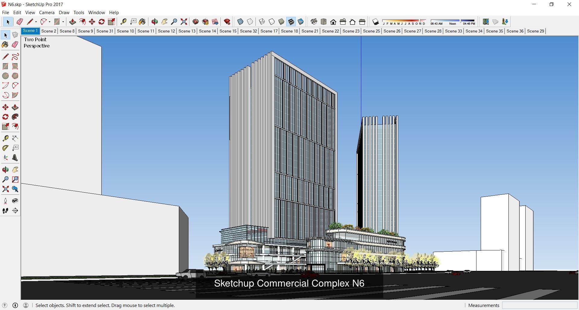 Collection 95 Sketchup Commercial Complex _160