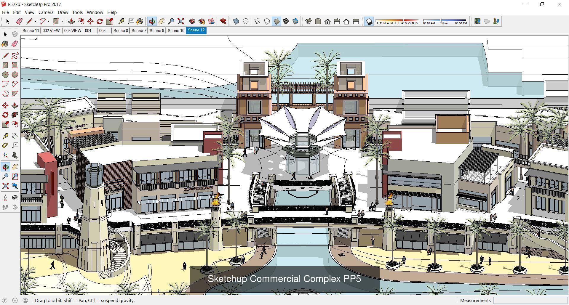Collection 95 Sketchup Commercial Complex _194