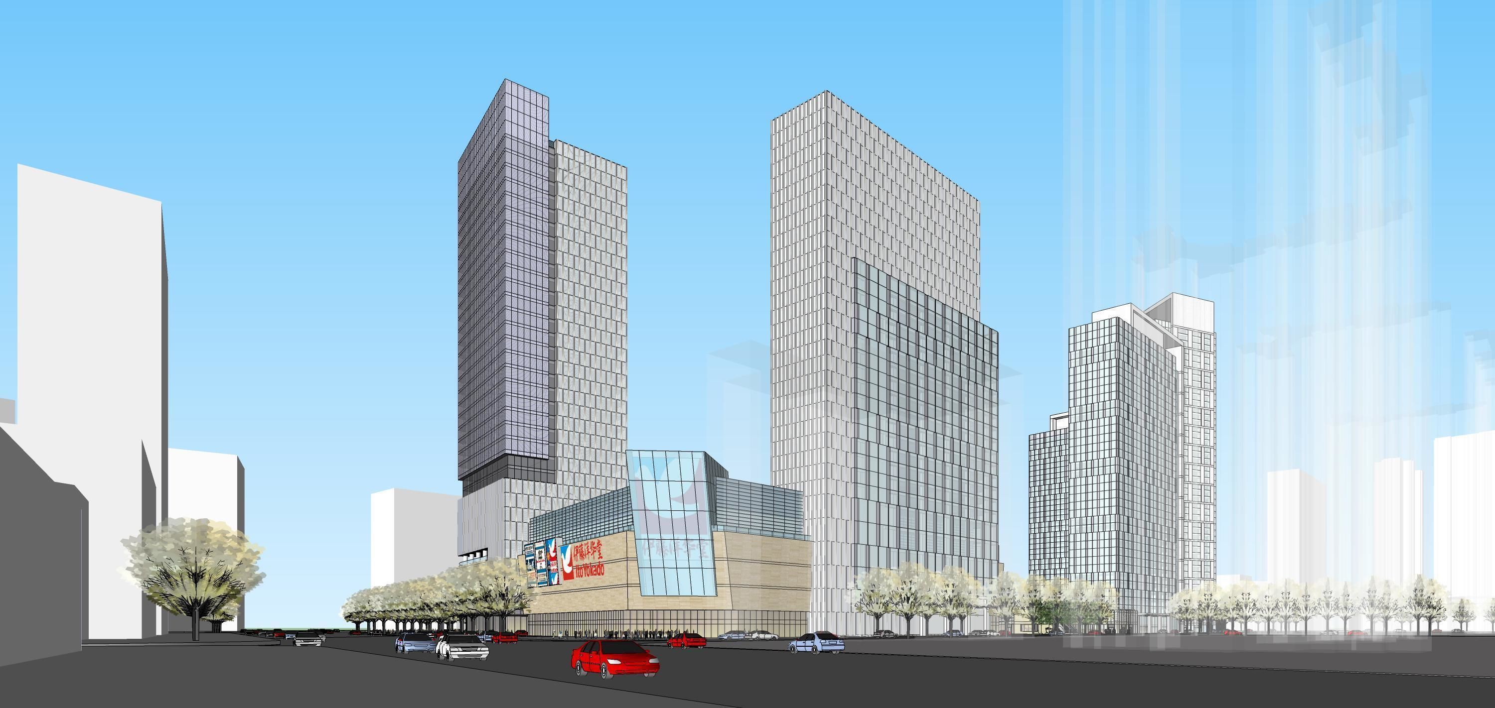 Collection 95 Sketchup Commercial Complex _181