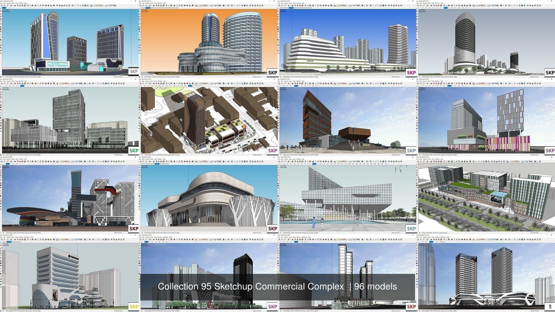 Collection 95 Sketchup Commercial Complex _6