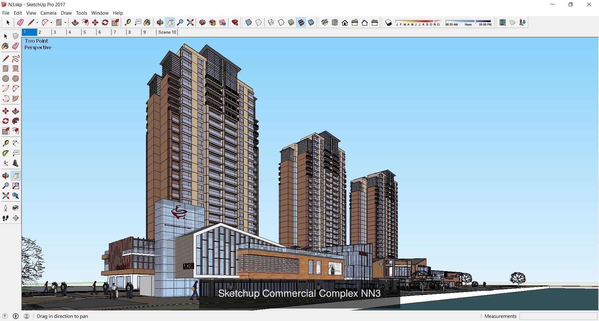 Collection 95 Sketchup Commercial Complex _170