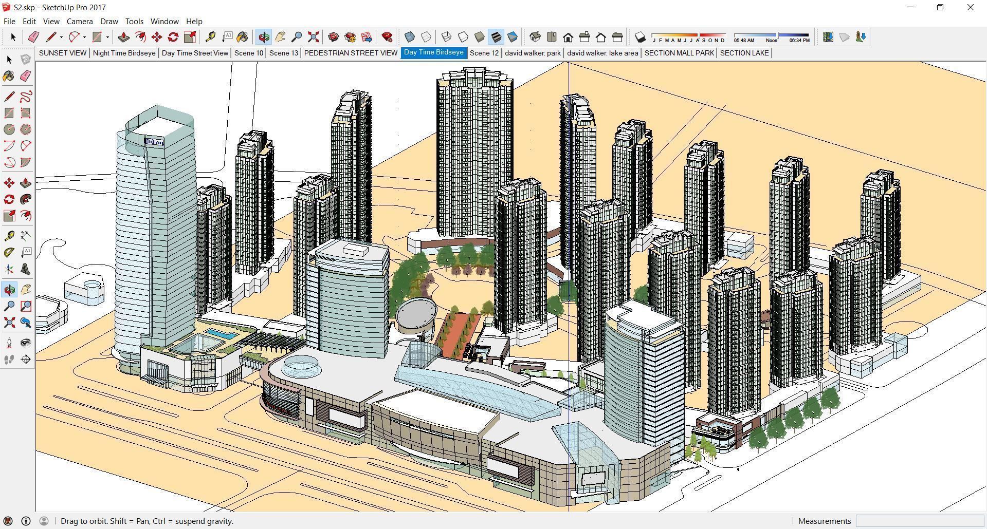 Collection 95 Sketchup Commercial Complex _197